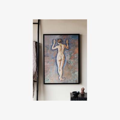 Rockett St George Abstract Nude Canvas - Available Framed Or Unframed