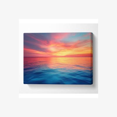 The Range Calm Waters Canvas Print - Black / 50.8cm