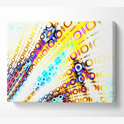 The Range Movement Of Colour Canvas Print Wall Art - Yellow / 101.6cm