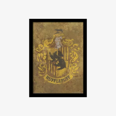 The Range Harry Potter (Hufflepuff Crest) Framed Print