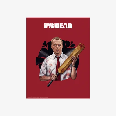 The Range Shaun of the Dead Limited Edition Art Print - Multi