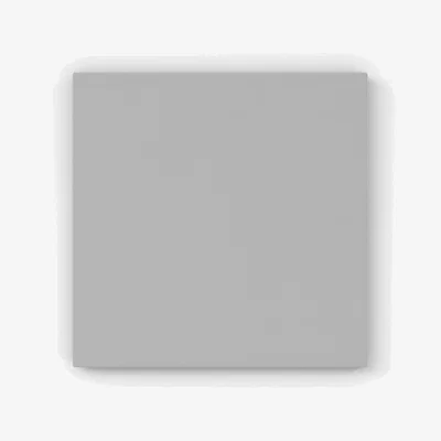 The Range Dusty Grey HD Metal Print - Grey / 40cm