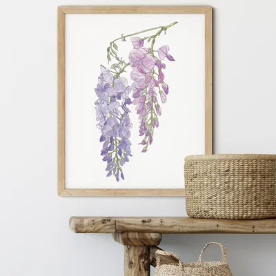 The Range Wisteria - The Westgate Collection Print
