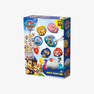 The Range Paw Patrol Rock Painting - Grey