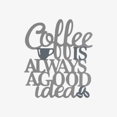 The Range Coffee is Always a Good Idea Wooden Art