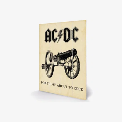 The Range AC-DC (For Those About to Rock) Wall Art