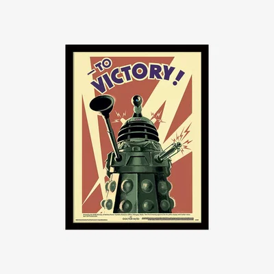 The Range Doctor Who (Victory) Framed Print
