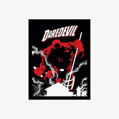 The Range Marvel Extreme (Daredevil) Framed Print