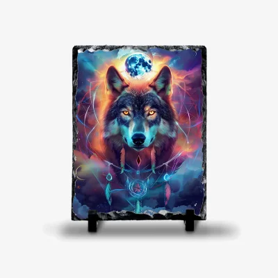 The Range Neon Wolf Rock Slate - Slate