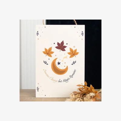 The Range Seasons Change but Magic Remains Hanging Sign - H30cm