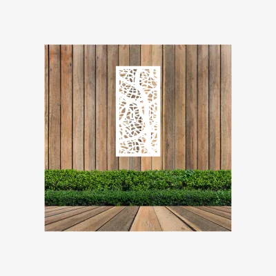 The Range Igurria Screen Metal Wall Art  - White