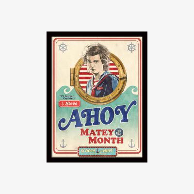 The Range Stranger Things (Matey of the Month) Framed Print