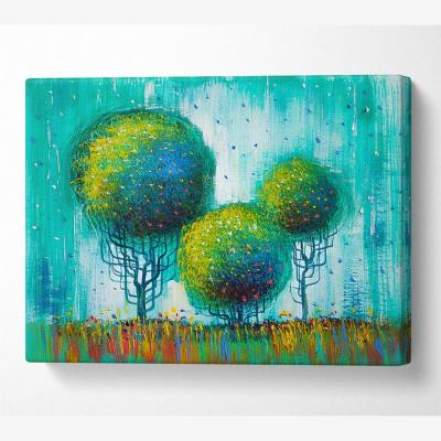 The Range Three Round Trees - Yellow / 81cm