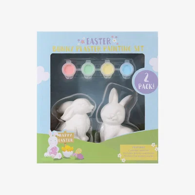The Range Easter Bunnies Plaster Painting Set