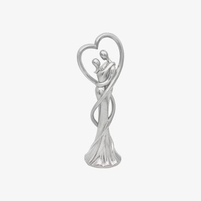 The Range Silver Chrome Couple Ornament - Silver