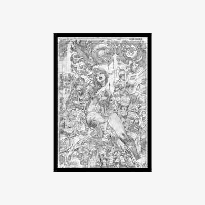 The Range DC Comics Wonder Woman Limited Edition Art Print - Multi