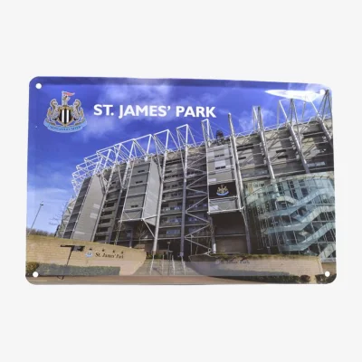 The Range Newcastle United FC St James Park Stadium Sign (Pack of 2) - Multicoloured