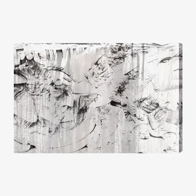 The Range London Watch out Battle of Britain London Art Print Wrapped on Canvas - Black / 152cm