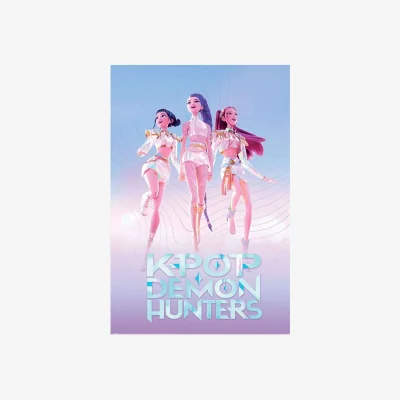 The Range K-Pop Demon Hunters Huntrix Poster - Multicoloured