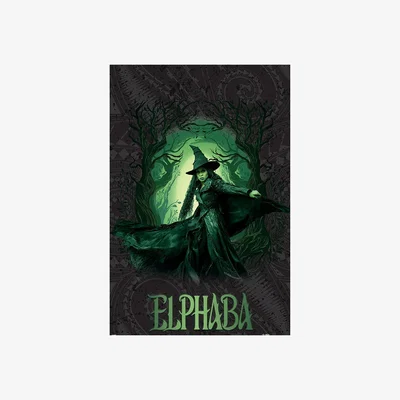 The Range Wicked 2 Glow Elphaba Poster - Green