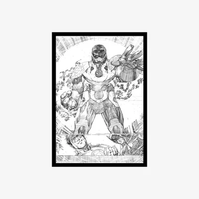 The Range DC Comics Darkseid Limited Edition Art Print - Multi