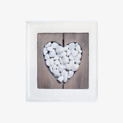 The Range Pebble Hearts Canvas