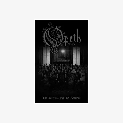 The Range Opeth The Last Will And Testament Textile Poster - Black/Grey