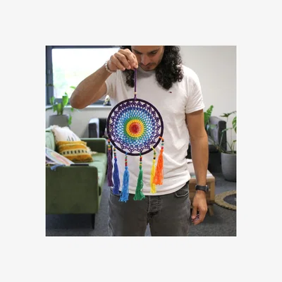 The Range Small Dreamcatcher Vivid Rainbow MultiColor - Multicolor