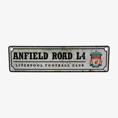 The Range Liverpool FC Retro Window Sign - Multicoloured