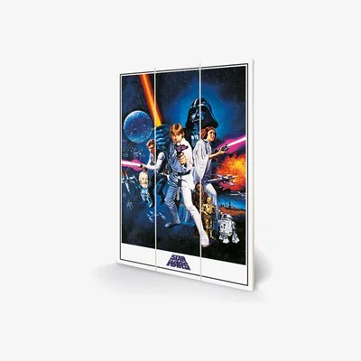 The Range Star Wars (A New Hope) Wooden Wall Art