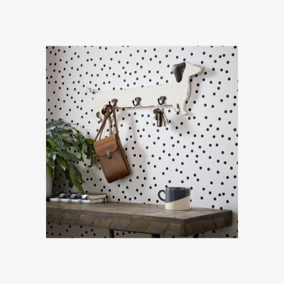 The Range Four legged Friend Metal Wall Art - White