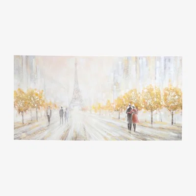 The Range Parisian Stroll Hand Painted Canvas