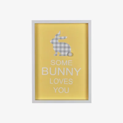 The Range Some Bunny Loves You Plaque