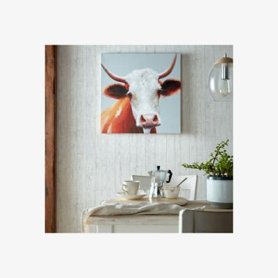 The Range Daisy Hand Painted Canvas - Multicoloured