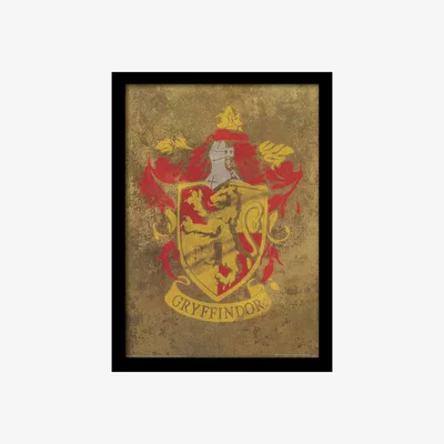 The Range Harry Potter (Gryffindor Crest) Framed Print