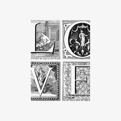 Rockett St George LOVE Art Print