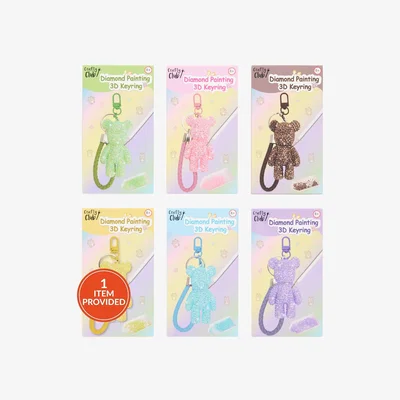 The Range Diamond Painting 3D Keyring Kit