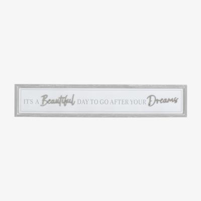 The Range Grey Framed 3D Sentiment Plaque