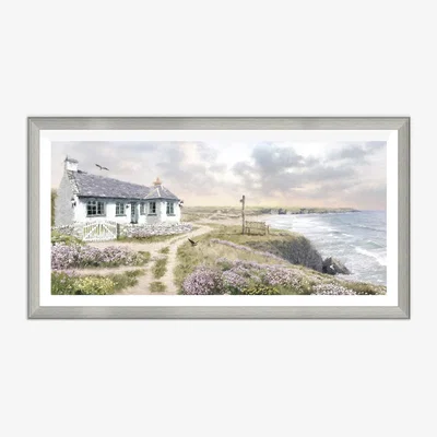 The Range Macneil Clifftop Cottage Framed Art