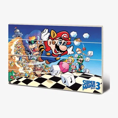 The Range Super Mario Bros 3 (Art) - white