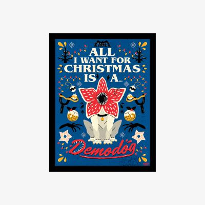 The Range Stranger Things (All I Want For Christmas) Framed Print