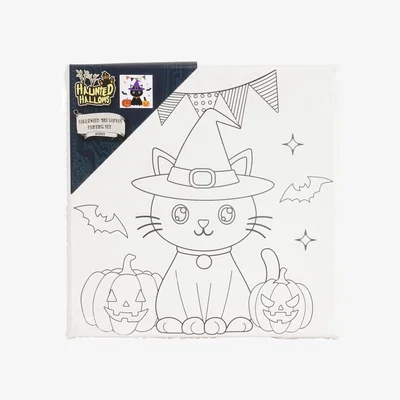 The Range Halloween Mini Canvas Painting Set