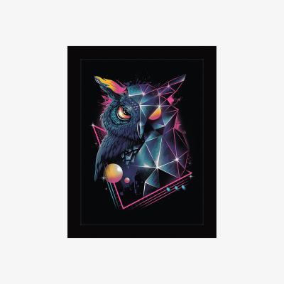 The Range Vincent Trinidad (Rad Owl) Framed Print