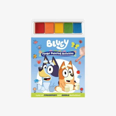 The Range Bluey Finger Painting Book - Multicolour