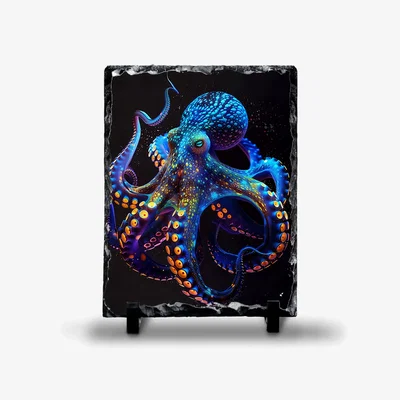 The Range Octopus Photo Rock Slate - Slate