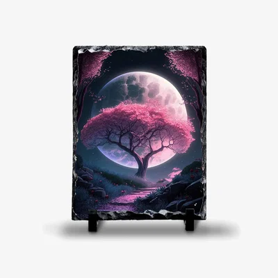 The Range Blossom Tree Moon Rock Slate - Slate
