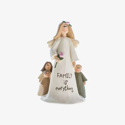 The Range Family is Everything Angel Ornament  - White