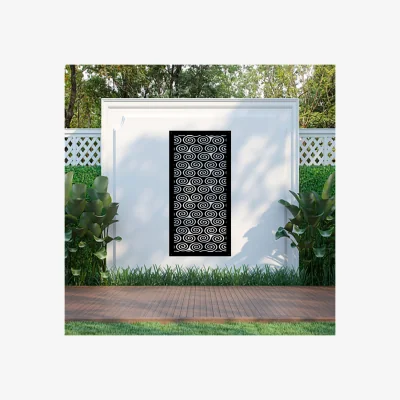 The Range Ipsuler Screen Metal Wall Art - Black