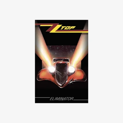 The Range ZZ Top Eliminator Textile Poster - Black/Red