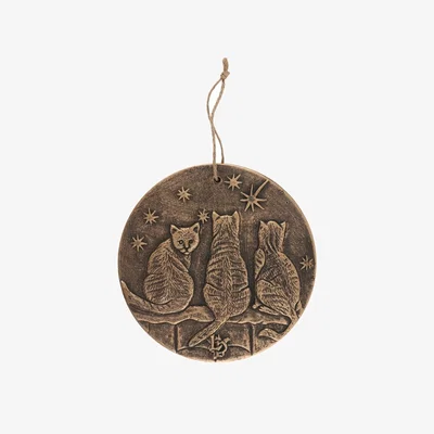 The Range Bronze Wish Upon A Star Terracotta Plaque by Lisa Parker - Magical Wall Decor - Bronze